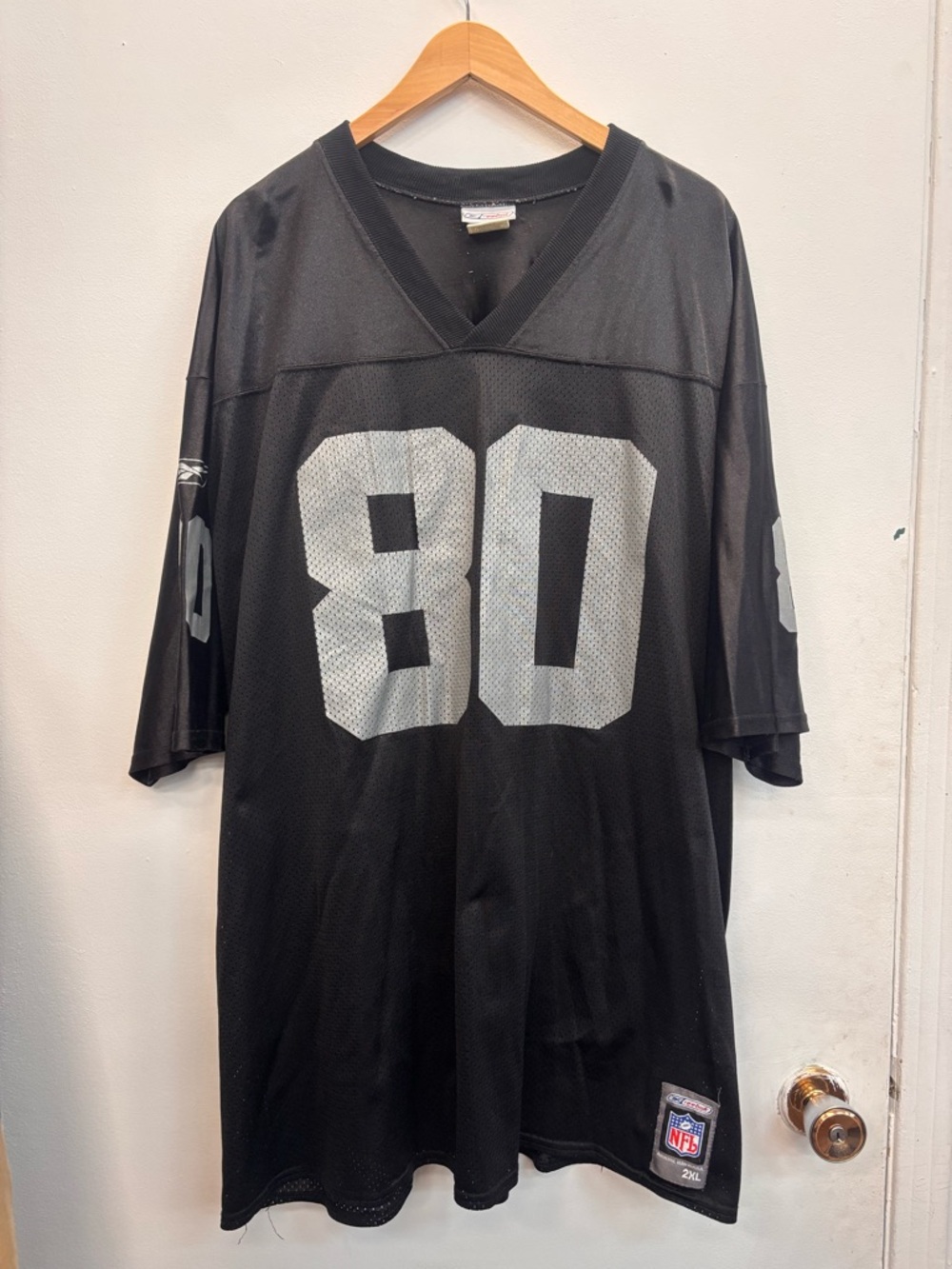 Vtg Authentic Reebok Oakland Raiders Jerry Rice #80 Football Jersey NFL 2XL